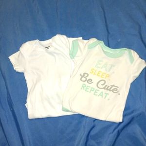 3-6 onesies